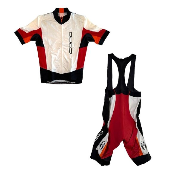 Capo Other - CAPO Cycling Kit Short Sleeve Jersey Shirt and Bib Shorts L/XL
